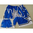 Men's Orlando Magic Blue Hollywood Classic Printed Swingman Shorts