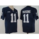 Men's Penn State Nittany Lions #11 Micah Parsons Navy Player Name College Football Jersey