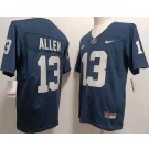 Men's Penn State Nittany Lions #13 Kaytron Allen Navy Player Name College Football Jersey