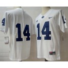 Men's Penn State Nittany Lions #14 Sean Clifford White College Football Jersey