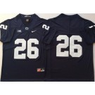 Men's Penn State Nittany Lions #26 Saquon Barkley Navy College Football Jersey