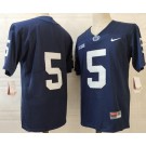 Men's Penn State Nittany Lions #5 DaeSean Hamilton Navy College Football Jersey