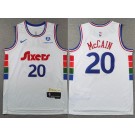 Men's Philadelphia 76ers #20 Jared McCain White 2024 City Sponsor Swingman Jersey