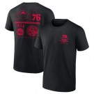 Men's Philadelphia 76ers Black Red Street Collective T-Shirt
