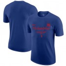 Men's Philadelphia 76ers Blue Association Official Ucensed T Shirt
