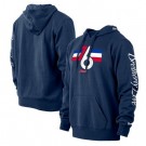 Men's Philadelphia 76ers Navy 2021 City Edition Pullover Hoodie