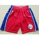 Men's Philadelphia 76ers Red Swingman Shorts