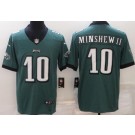 Men's Philadelphia Eagles #10 Gardner Minshew II Limited Green Vapor Jersey