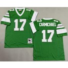 Men's Philadelphia Eagles #17 Harold Carmichael Kelly Green 1980 Throwback Jersey