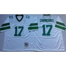 Men's Philadelphia Eagles #17 Harold Carmichael White 1980 Throwback Jersey
