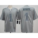 Men's Philadelphia Eagles #1 Jalen Hurts Limited Gray Atmosphere Vapor Jersey