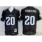Men's Philadelphia Eagles #20 Brian Dawkins Black 2003 Throwback Jersey