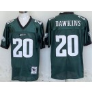 Men's Philadelphia Eagles #20 Brian Dawkins Green 2003 Throwback Jersey