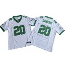 Men's Philadelphia Eagles #20 Brian Dawkins Limited White Alternate FUSE Vapor Jersey
