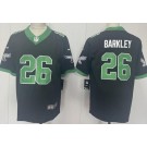 Men's Philadelphia Eagles #26 Saquon Barkley Limited Black Alternate Vapor Jersey