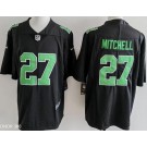 Men's Philadelphia Eagles #27 Quinyon Mitchell Limited Black Alternate Vapor Jersey