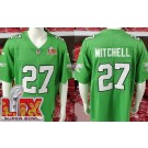 Men's Philadelphia Eagles #27 Quinyon Mitchell Limited Kelly Green Super Bowl LIX Vapor Jersey