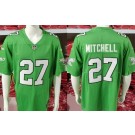 Men's Philadelphia Eagles #27 Quinyon Mitchell Limited Kelly Green Vapor Jersey