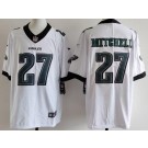 Men's Philadelphia Eagles #27 Quinyon Mitchell Limited White Vapor Jersey