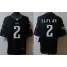 Men's Philadelphia Eagles #2 Darius Slay Jr Limited Black Vapor Jersey