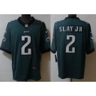 Men's Philadelphia Eagles #2 Darius Slay Jr Limited Green Vapor Jersey