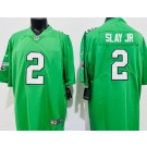 Men's Philadelphia Eagles #2 Darius Slay Jr Limited Kelly Green Vapor Jersey