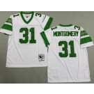 Men's Philadelphia Eagles #31 Wilbert Montgomery White 1980 Throwback Jersey