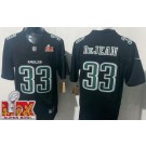 Men's Philadelphia Eagles #33 Cooper DeJean Limited Black Fashion Super Bowl LIXV FUSE Vapor Jersey
