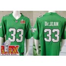 Men's Philadelphia Eagles #33 Cooper DeJean Limited Kelly Green Super Bowl LIX Vapor Jersey