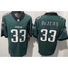 Men's Philadelphia Eagles #33 Cooper DeJean Limited Midnight Green FUSE Vapor Jersey
