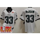 Men's Philadelphia Eagles #33 Cooper DeJean Limited White Super Bowl LIX Vapor Jersey