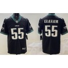 Men's Philadelphia Eagles #55 Brandon Graham Limited Black Vapor Jersey