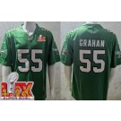 Men's Philadelphia Eagles #55 Brandon Graham Limited Kelly Green Super Bowl LIX Vapor Jersey