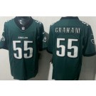 Men's Philadelphia Eagles #55 Brandon Graham Limited Midnight Green FUSE Vapor Jersey