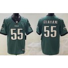 Men's Philadelphia Eagles #55 Brandon Graham Limited Midnight Green Vapor Jersey