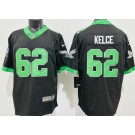 Men's Philadelphia Eagles #62 Jason Kelce Limited Black Alternate Vapor Jersey