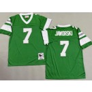 Men's Philadelphia Eagles #7 Ron Jaworski Kelly Green 1980 Throwback Jersey