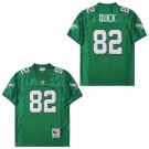 Men's Philadelphia Eagles #82 Mike Quick Kelly Green 1988 Throwback Jersey
