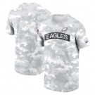 Men's Philadelphia Eagles Arctic Camo 2024 Salute To Service Performance T Shirt