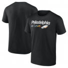 Men's Philadelphia Eagles Black City Pride Team V Neck T Shirt