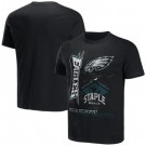 Men's Philadelphia Eagles Black NFL x Staple World Renowned T Shirt