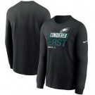 Men's Philadelphia Eagles Black Performance Sweater 302206