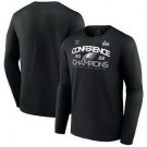 Men's Philadelphia Eagles Black Printed Long T Shirt 302402