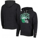 Men's Philadelphia Eagles Black Printed Pullover Hoodie 302520