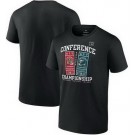 Men's Philadelphia Eagles Black Printed T Shirt 302222