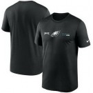 Men's Philadelphia Eagles Black Printed T Shirt 302234