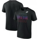 Men's Philadelphia Eagles Black Printed T Shirt 302250