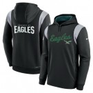 Men's Philadelphia Eagles Black Pullover Hoodie 8003