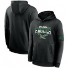 Men's Philadelphia Eagles Black Pullover Hoodie 8014
