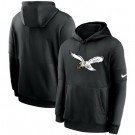 Men's Philadelphia Eagles Black Pullover Hoodie 8015